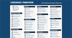 Desktop Screenshot of learn.lexiconic.net